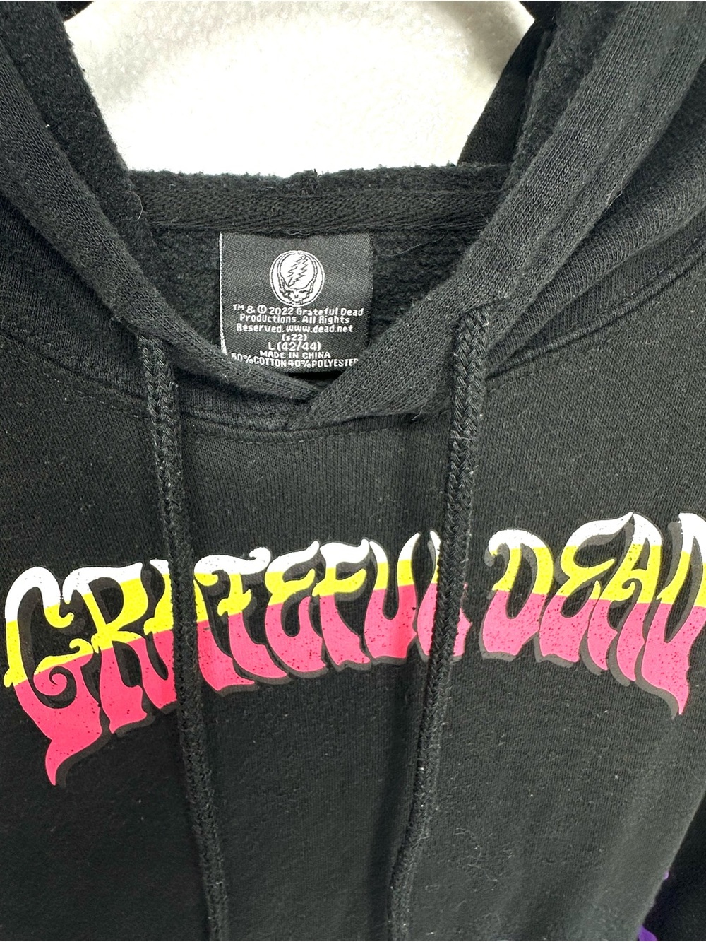 Grateful Dead Dancing Bears Black Hoodie L - Picture 3 of 8